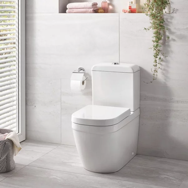 Set vas wc Grohe Euro Ceramic BTW Triple Vortex, PureGuard cu rezervor si capac softclose [4]