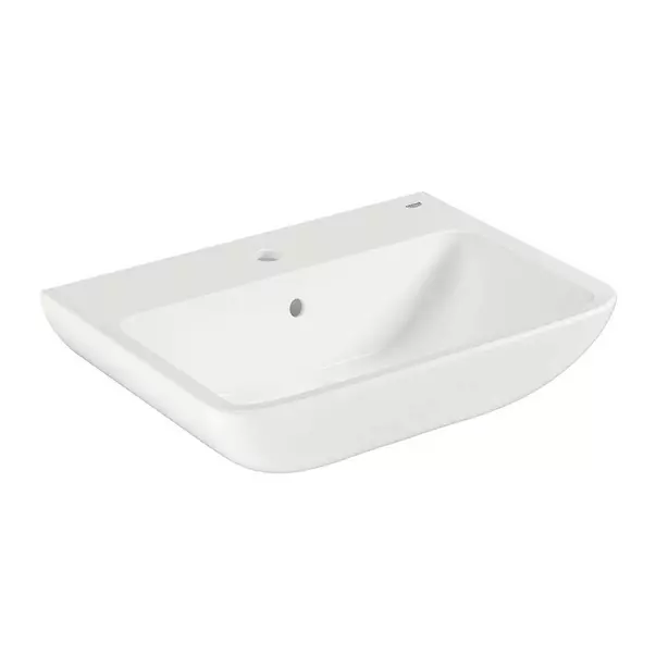 Lavoar suspendat Grohe Start Edge Ceramic alb lucios 60 cm [1]