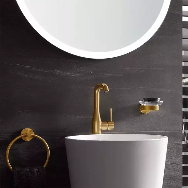 Suport Grohe Essentials pentru pahar sau savoniera auriu periat Cool Sunrise [3]