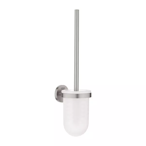 Accesorii toaleta - Perie WC Grohe Essentials crom periat Supersteel