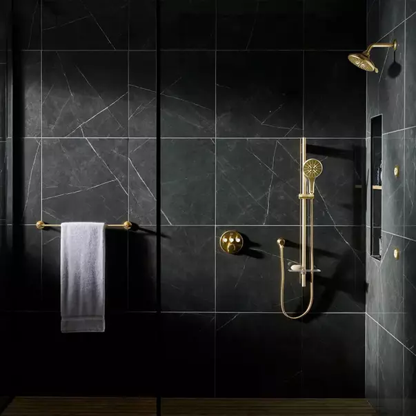 Cuiere si suporturi prosoape - Bara portprosop Grohe Essentials 80 cm auriu periat Cool Sunrise