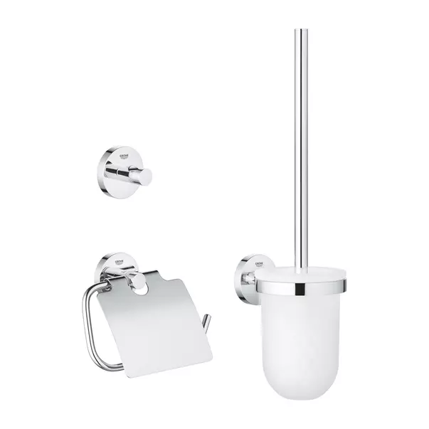 Set accesorii Grohe Essentials 3 in 1 crom lucios [1]