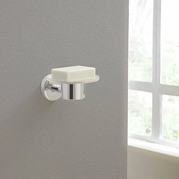 Savoniera Hansgrohe Logis crom - alb [2]