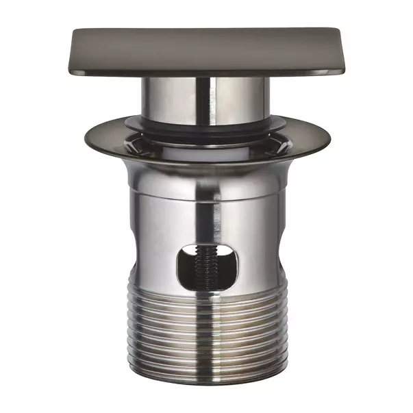 Ventil lavoar Push-Open Grohe antracit periat Hard Graphite [1]