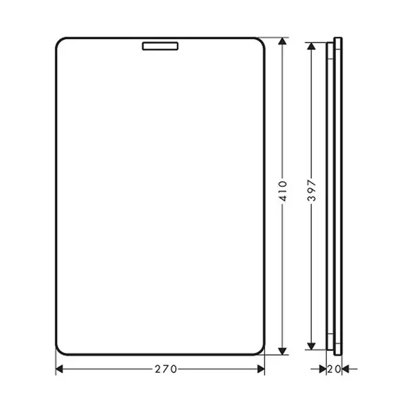 Tocator lemn nuc Hansgrohe F15 [2]