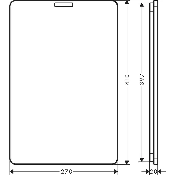Tocator lemn stejar Hansgrohe F16 [2]