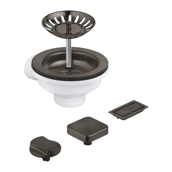 Set de scurgere pentru chiuveta Grohe grafit [1]