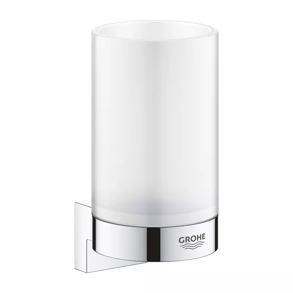 Suport Grohe Selection pentru pahar sau dozator sapun crom lucios [3]