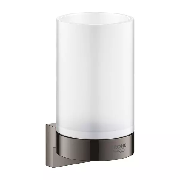 Suport Grohe Selection pentru pahar sau dozator sapun antracit lucios Hard Graphite [3]