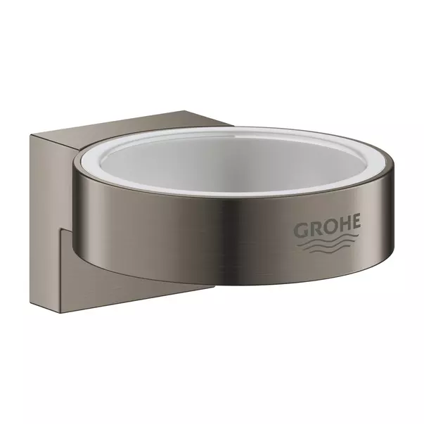 Suport Grohe Selection pentru pahar sau dozator sapun antracit periat Hard Graphite [1]