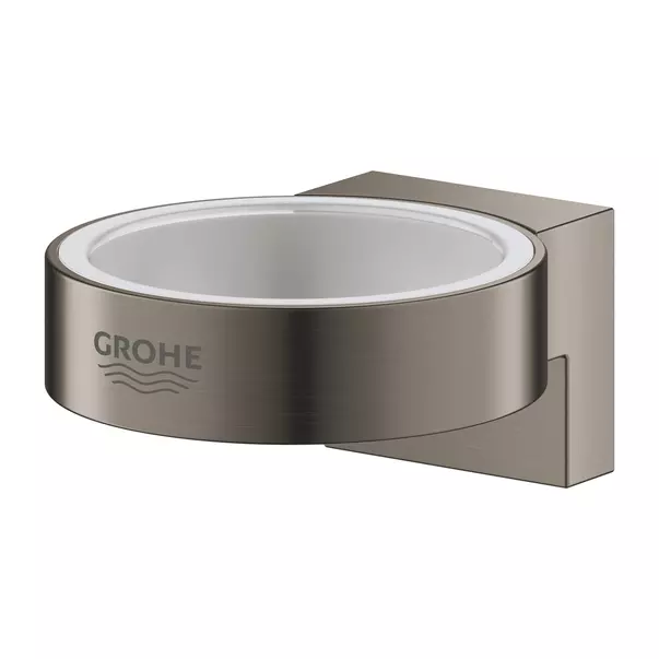 Suport Grohe Selection pentru pahar sau dozator sapun antracit periat Hard Graphite [3]