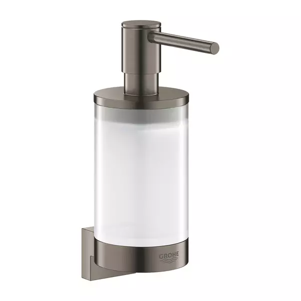 Suport Grohe Selection pentru pahar sau dozator sapun antracit periat Hard Graphite [5]