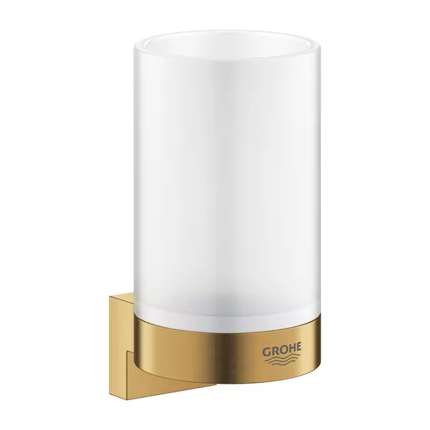 Suport Grohe Selection pentru pahar sau dozator sapun auriu periat Cool Sunrise [3]