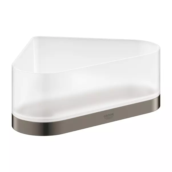 Etajera dus de colt Grohe Selection antracit periat Hard Graphite [1]
