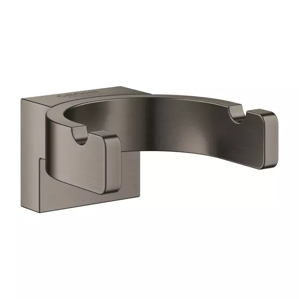 Cuiere si suporturi prosoape - Cuier dublu Grohe Selection antracit periat Hard Graphite