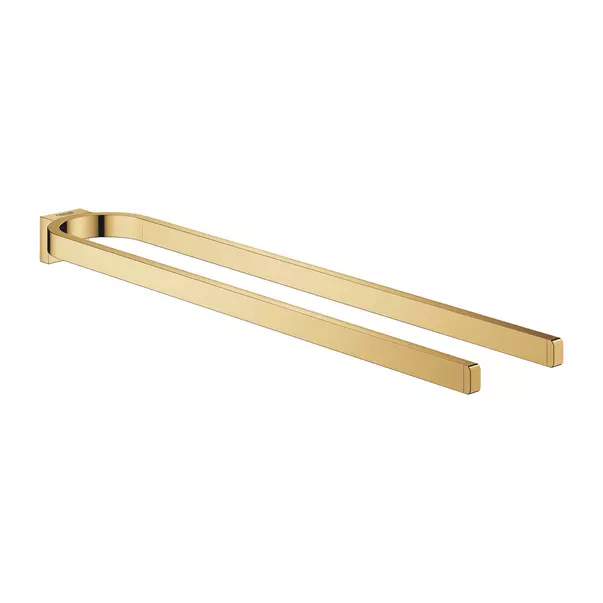 Cuiere si suporturi prosoape - Bara dubla portprosop Grohe Selection 41 cm auriu lucios Cool Sunrise