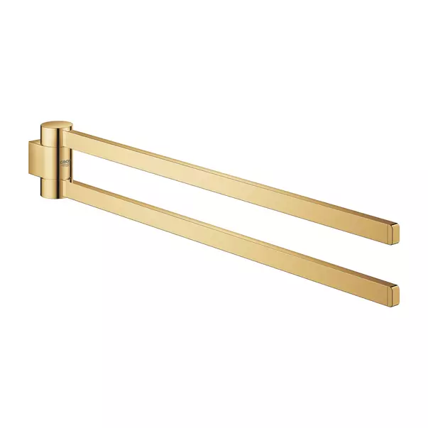 Cuiere si suporturi prosoape - Bara dubla portprosop Grohe Selection 44 cm auriu lucios Cool Sunrise