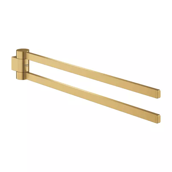 Cuiere si suporturi prosoape - Bara dubla portprosop Grohe Selection 44 cm auriu periat Cool Sunrise