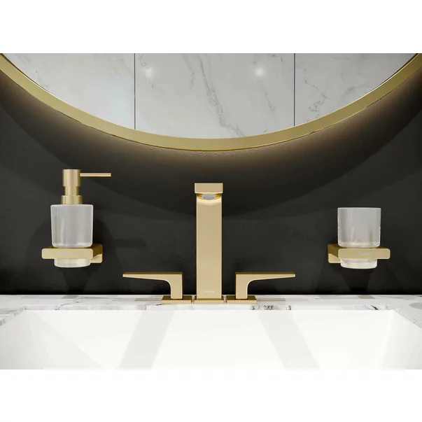 Dozator sapun lichid Hansgrohe AddStoris auriu lucios [2]
