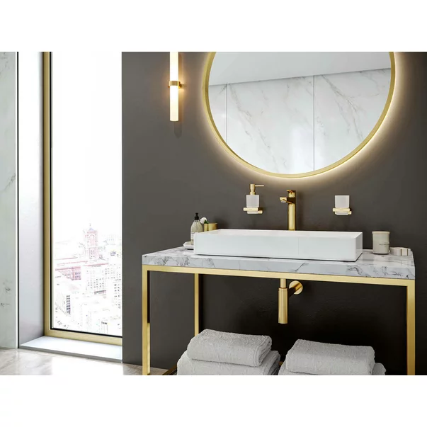 Dozator sapun lichid Hansgrohe AddStoris auriu lucios [5]