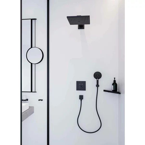Oglinda pentru barbierit cu lupa Hansgrohe AddStoris crom [3]