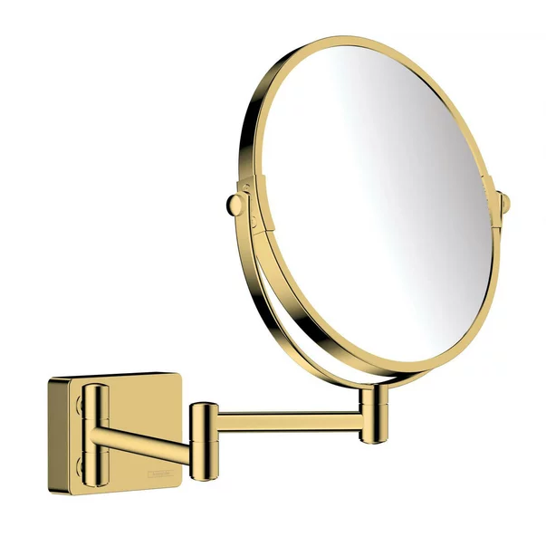 Accesorii lavoar - Oglinda pentru barbierit auriu Hansgrohe AddStoris