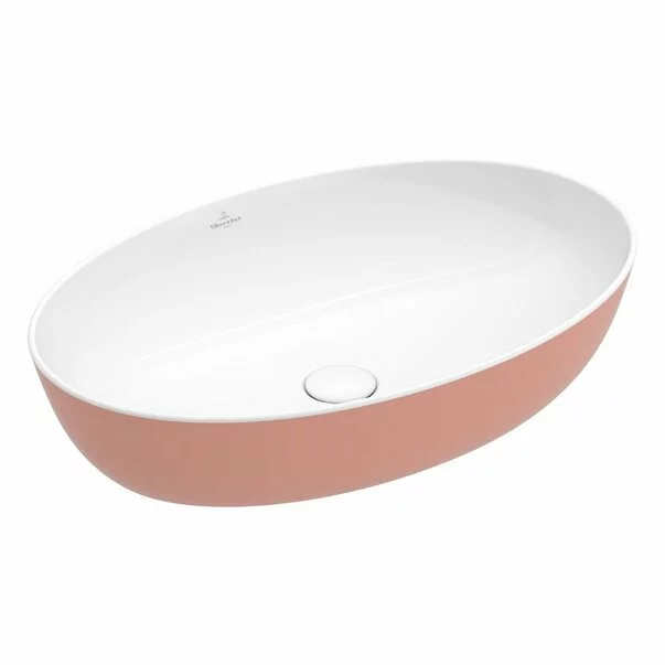 Lavoar pe blat Villeroy&Boch Artis Titanceram 61x41 cm Powder [1]