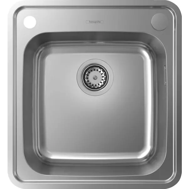 Chiuvete Inox - Chiuveta bucatarie Hansgrohe S41 inox 48x52 cm