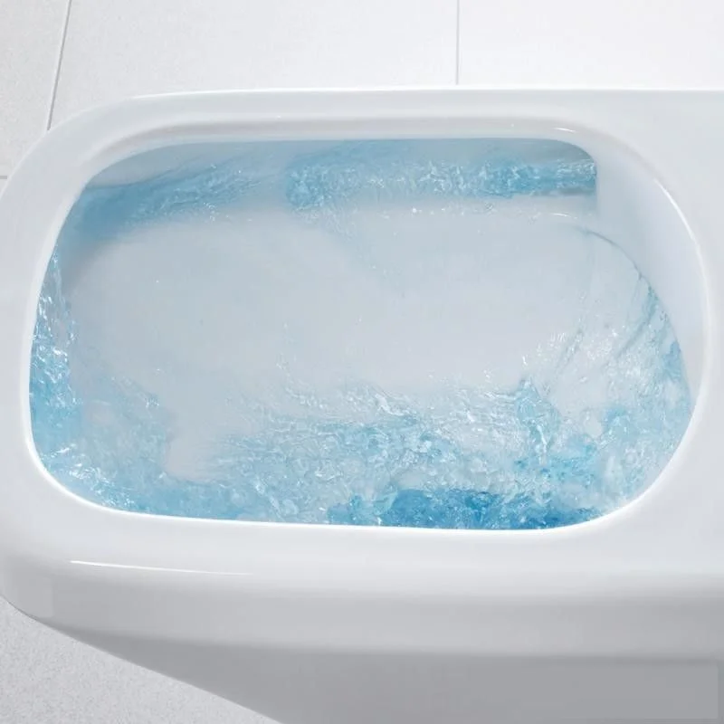 Set Vas WC suspendat cu capac soft close Duravit Durastyle Rimless 37x54 cm evacuare orizontala [4]