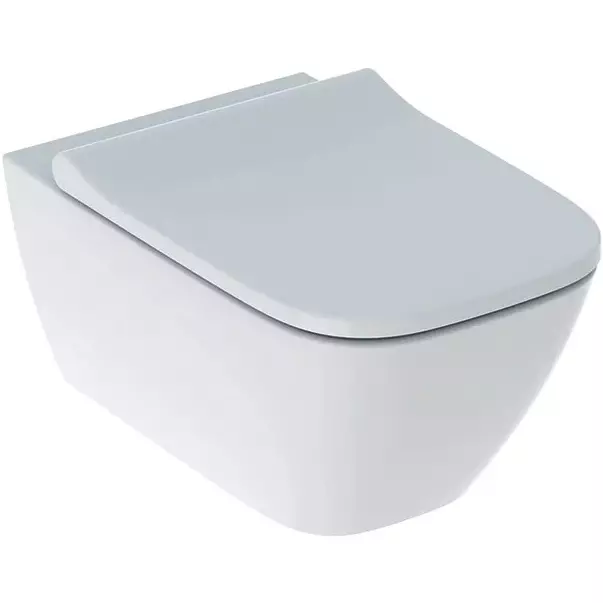 Pachet rezervor wc incastrat Geberit Duofix si vas wc suspendat si capac slim soft close Geberit Smyle Square [3]