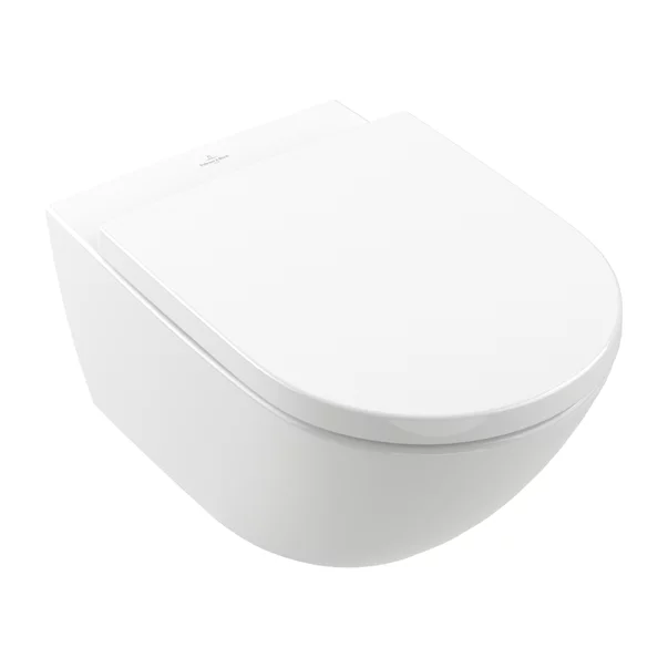 Obiecte Sanitare - Set vas WC suspendat Villeroy&Boch Subway 3.0 CeramicPlus TwistFlush alb cu capac softclose