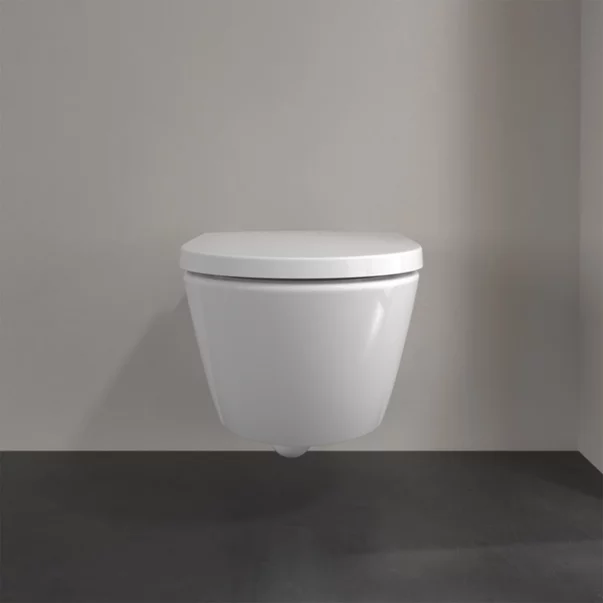 Set vas WC suspendat Villeroy&Boch Subway 3.0 CeramicPlus TwistFlush alb cu capac softclose [4]