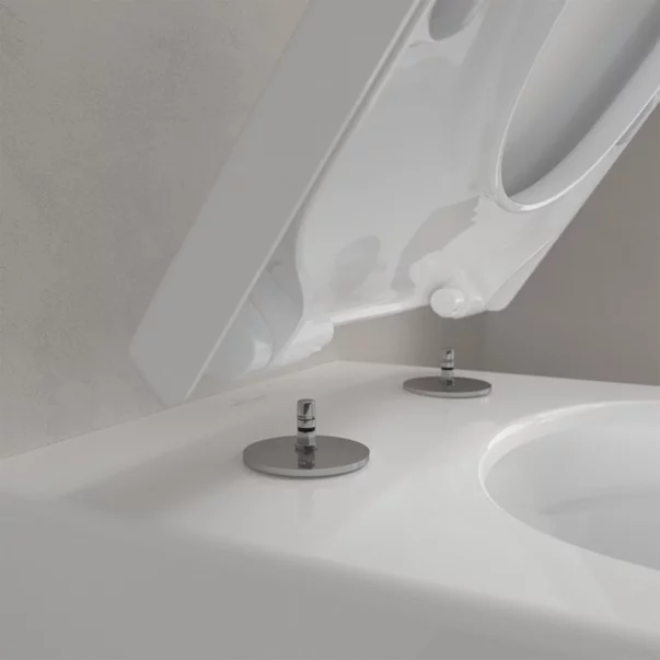 Set vas WC suspendat Villeroy&Boch Subway 3.0 CeramicPlus TwistFlush alb cu capac softclose [8]
