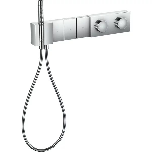 Baterii baie - Baterie dus termostatata incastrata Hansgrohe Axor Edge 540/100 cu 3 functii