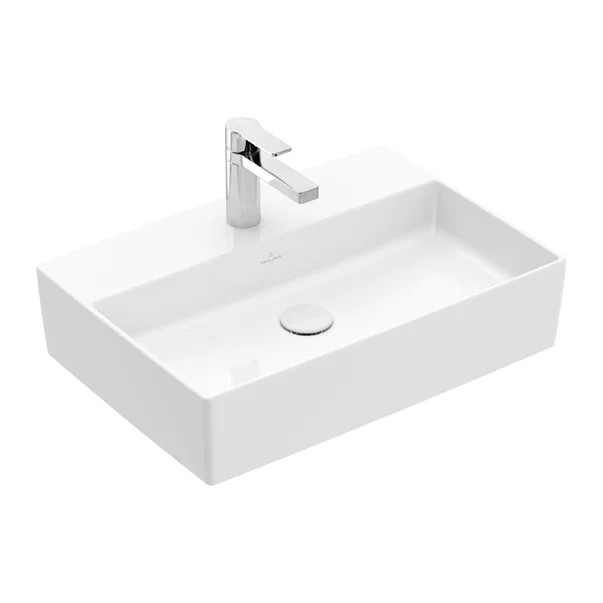 Lavoar pe blat Villeroy&Boch Memento alb lucios 60 cm [1]