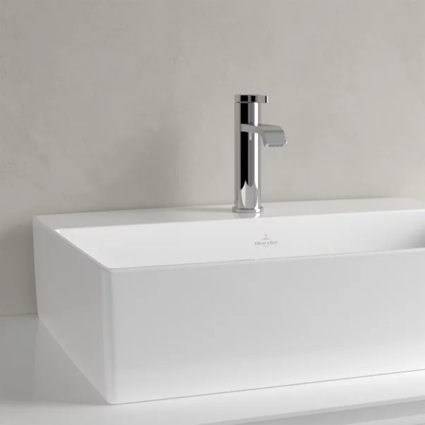 Lavoar pe blat Villeroy&Boch Memento alb lucios 60 cm [5]
