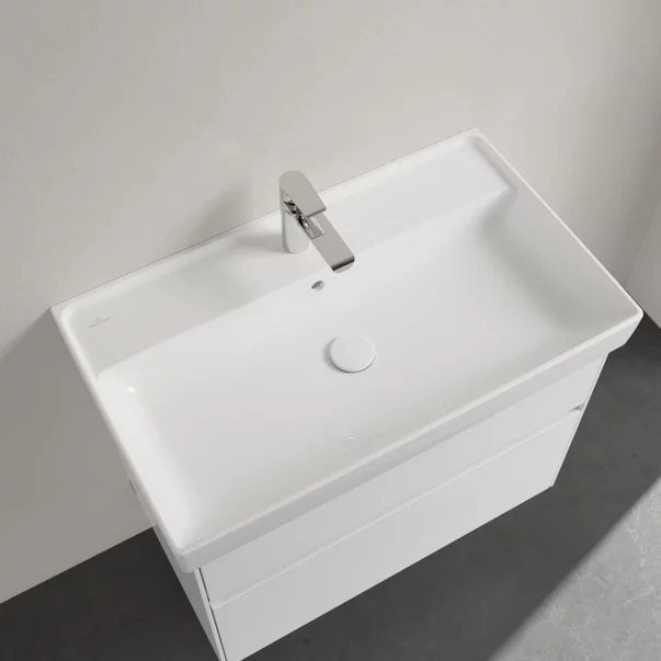 Lavoar suspendat Villeroy&Boch Collaro dreptunghiular 80 cm alb [8]
