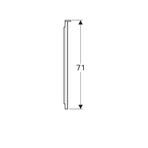 Oglinda cu iluminare LED si dezaburire Geberit Xeno2 140 cm [3]