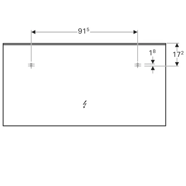 Oglinda cu iluminare LED si dezaburire Geberit Xeno2 140 cm [5]