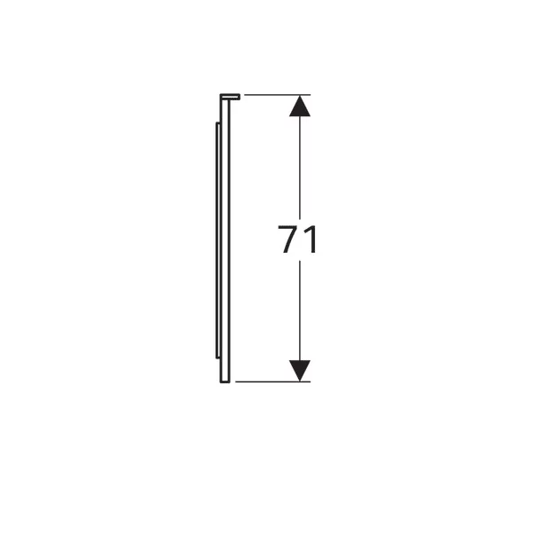 Oglinda cu iluminare LED si dezaburire Geberit Xeno2 160 cm [3]