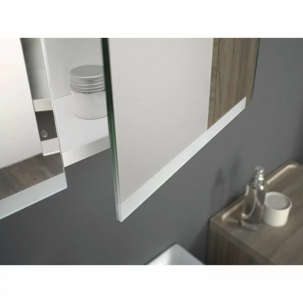 Dulap cu oglinda suspendat Geberit Option Plus reflectorizant 2 usi 75 cm [3]