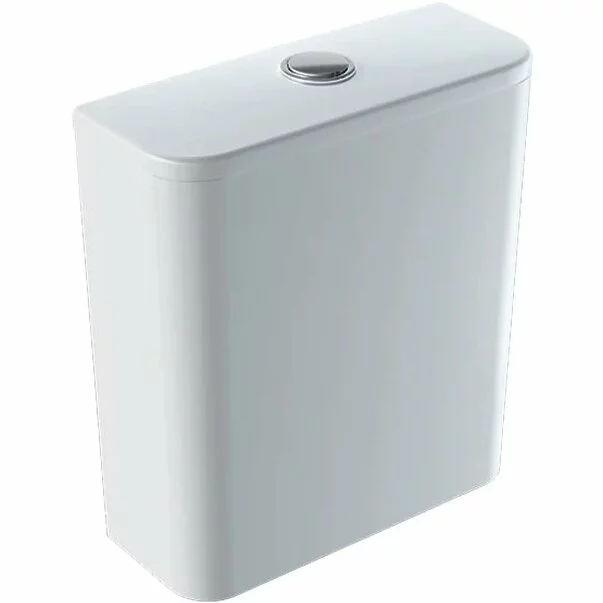 Rezervoare aparente - Rezervor pe vas wc Geberit Smyle Square ceramica cu alimentare inferioara