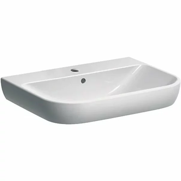 Lavoare pe mobilier - Lavoar pe mobilier Geberit Smyle 65 cm