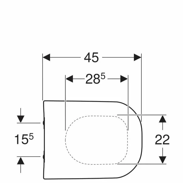 Capac wc Geberit Smyle slim softclose [4]