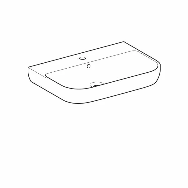 Lavoar suspendat Geberit Smyle 70 cm [2]