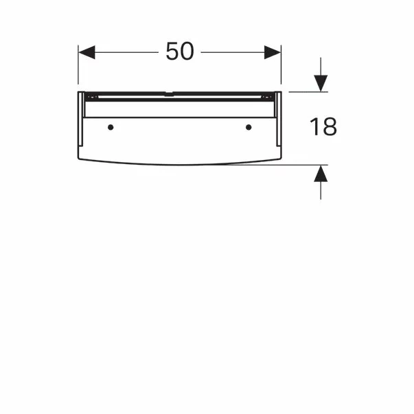 Dulap cu oglinda suspendat Geberit Option Basic alb mat 50 cm [3]