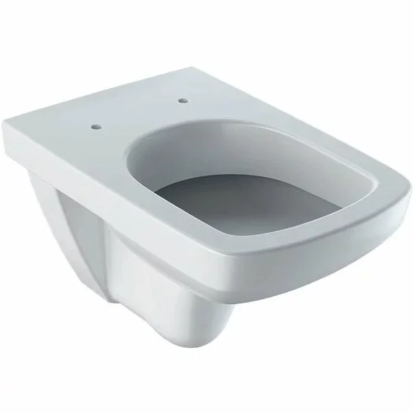 Obiecte Sanitare - Vas wc suspendat Geberit Selnova fara capac alb cu spalare verticala