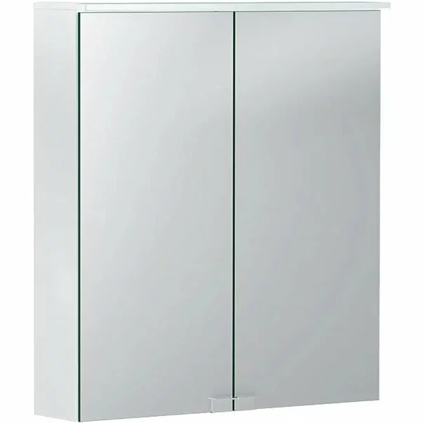 Mobilier Baie - Dulap cu oglinda suspendat Geberit Option Basic alb mat 60 cm