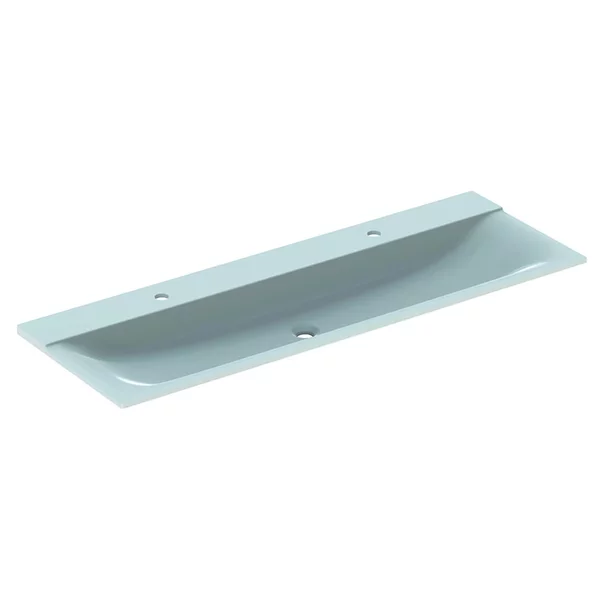 Lavoare pe mobilier - Lavoar pe mobilier Geberit Xeno2 cu orificiu baterie 140 cm alb
