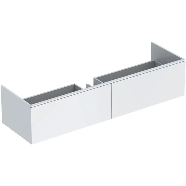 Dulap baza pentru lavoar suspendat Geberit Xeno2 alb 2 sertare 160 cm [3]